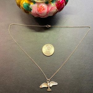 Pewter Dove Charm Necklace